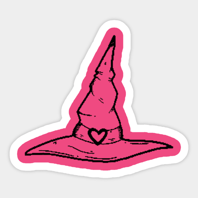 witch hat Sticker by thecaoan